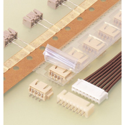 JST XH Series Right Angle Surface Mount PCB Header, 3 Contact(s), 2.5mm Pitch, 1 Row(s), Shrouded