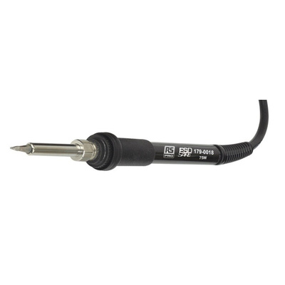 RS PRO Electric Soldering Iron, 75W, for use with Soldering Station