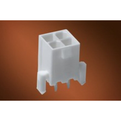 Molex Mini-Fit Jr. Series Straight Through Hole PCB Header, 14 Contact(s), 4.2mm Pitch, 2 Row(s), Shrouded
