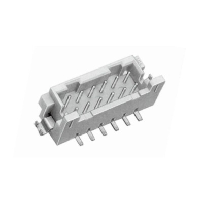 Hirose DF11 Series Straight Surface Mount PCB Header, 28 Contact(s), 2.0mm Pitch, 2 Row(s), Shrouded