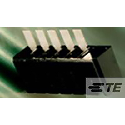 TE Connectivity Straight Through Hole PCB Header, 5 Contact(s), 5.0mm Pitch, 1 Row(s), Shrouded