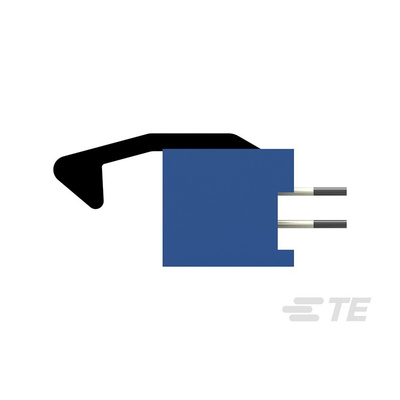 TE Connectivity AMP-LATCH Series Straight Through Hole PCB Header, 10 Contact(s), 2.54mm Pitch, 2 Row(s), Shrouded