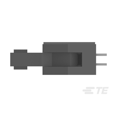TE Connectivity AMP-LATCH Series Straight Through Hole PCB Header, 26 Contact(s), 2.54mm Pitch, 2 Row(s), Shrouded