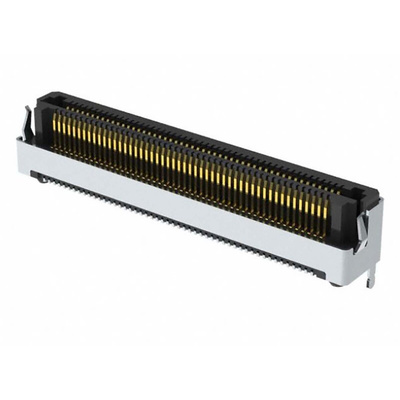 Samtec LSHM Series Straight Surface Mount PCB Header, 80 Contact(s), 0.5mm Pitch, 1 Row(s), Shrouded