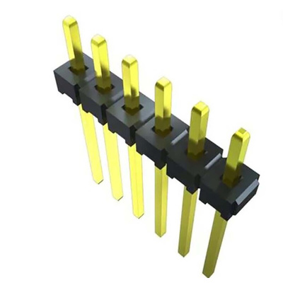 Samtec MTMM Series Straight Through Hole Pin Header, 5 Contact(s), 2.0mm Pitch, 1 Row(s), Unshrouded