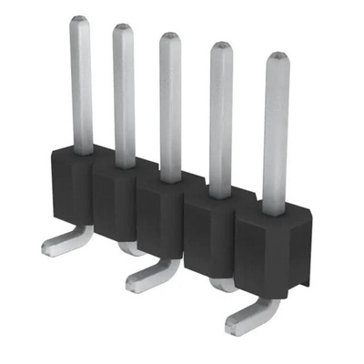 Molex C-Grid Series Vertical Surface Mount Pin Header, 5 Contact(s), 2.54mm Pitch, 1 Row(s), Unshrouded