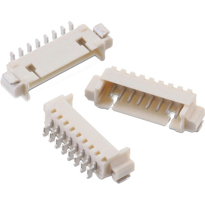 Wurth Elektronik WR-WTB Series Right Angle PCB Header, 10 Contact(s), 1.25mm Pitch, 1 Row(s)