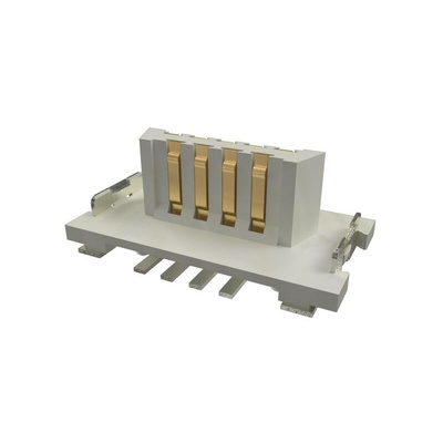 Amphenol Communications Solutions Conan Lite Series Straight, Vertical PCB Header, 9 Contact(s), 1.0mm Pitch, Shrouded
