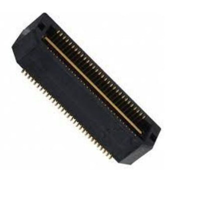 Samtec QTH Series Surface Mount PCB Header, 180 Contact(s), 0.5mm Pitch, 2 Row(s), Shrouded