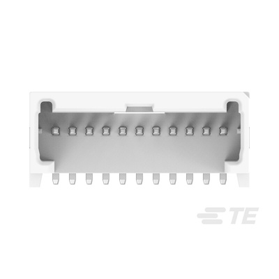 TE Connectivity MICRO CT Series Straight Board Mount PCB Header, 11 Contact(s), 1.2mm Pitch, 1 Row(s)