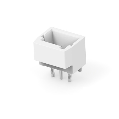 TE Connectivity GRACE INERTIA 2.0 Series Vertical Board Mount PCB Header, 3 Contact(s), 2mm Pitch, 1 Row(s), Shrouded