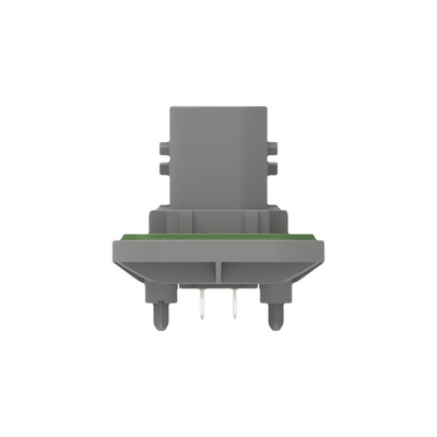 TE Connectivity 2-23781 Series Vertical Panel Mount PCB Header, 7 Contact(s), 6mm Pitch, 2 Row(s), Shrouded