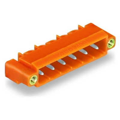 Wago 231 Series Straight PCB Mount PCB Header, 3 Contact(s), 5.08mm Pitch, 1 Row(s), Shrouded