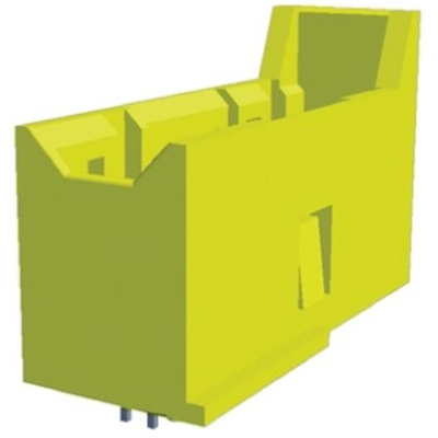 TE Connectivity AMPMODU MOD II Series Straight Through Hole PCB Header, 26 Contact(s), 2.54mm Pitch, 2 Row(s), Shrouded