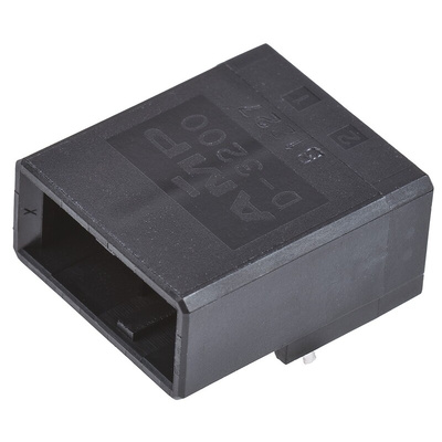 TE Connectivity Dynamic 3000 Series Right Angle Through Hole PCB Header, 2 Contact(s), 5.08mm Pitch, 1 Row(s), Shrouded