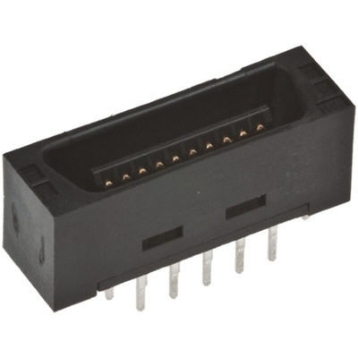 Hirose FX2 Series Straight Through Hole PCB Header, 68 Contact(s), 1.27mm Pitch, 2 Row(s), Shrouded