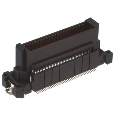 Hirose FunctionMAX FX20 Series Straight Surface Mount PCB Header, 80 Contact(s), 0.5mm Pitch, 2 Row(s), Shrouded