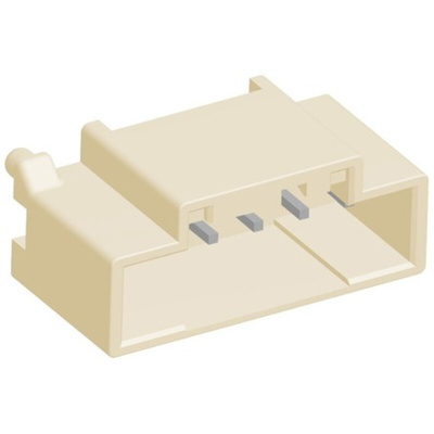 TE Connectivity Grace Inertia Series Straight Through Hole PCB Header, 6 Contact(s), 2.5mm Pitch, 1 Row(s), Shrouded