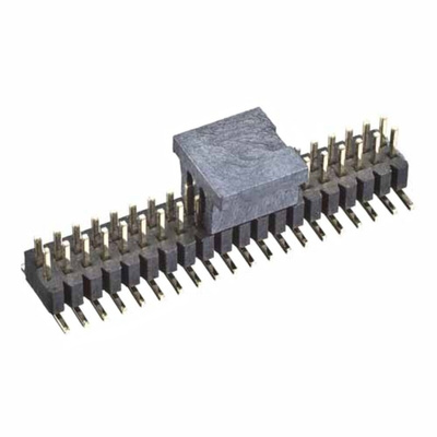 HARWIN M40 Series Straight Surface Mount Pin Header, 40 Contact(s), 1.0mm Pitch, 2 Row(s), Unshrouded