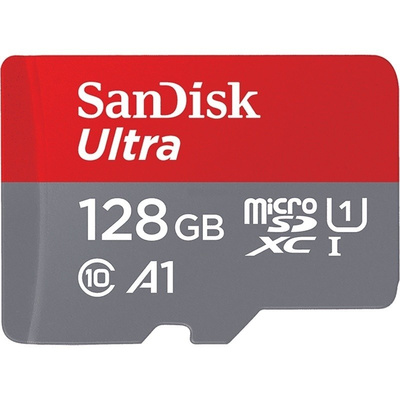Sandisk 128 GB MicroSDXC Card Class 10, UHS-1 U1