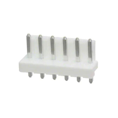 JST VH Series Top Entry Through Hole PCB Header, 6 Contact(s), 3.96mm Pitch, 1 Row(s), Shrouded