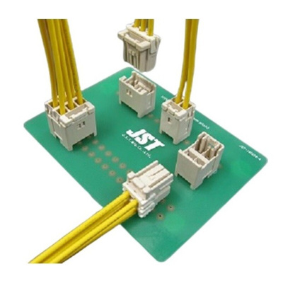 JST HYV Series PCB Header, 4 Contact(s), 5.0mm Pitch, 2 Row(s), Shrouded