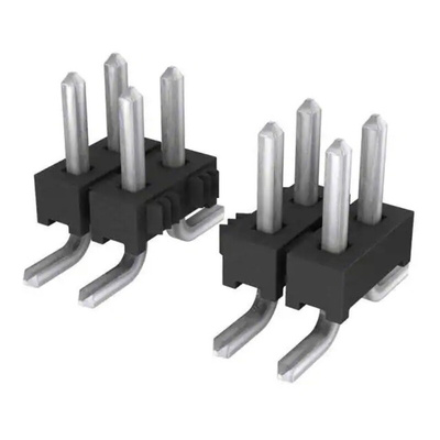 Samtec TMM Series Vertical Pin Header, 14 Contact(s), 2.0mm Pitch, 2 Row(s), Unshrouded