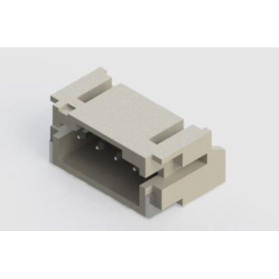 EDAC 140 Series Right Angle Surface Mount PCB Header, 4 Contact(s), 2.0mm Pitch, 1 Row(s)