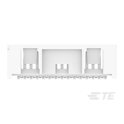 TE Connectivity MICRO CT Series Straight Board Mount PCB Header, 15 Contact(s), 1.2mm Pitch, 1 Row(s)