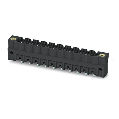 Phoenix Contact CCV Series Straight PCB Header, 9 Contact(s), 5.08mm Pitch, 1 Row(s)