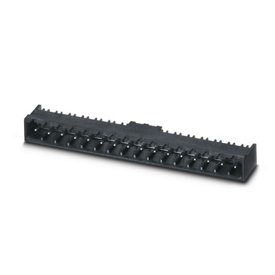 Phoenix Contact CCA Series Straight PCB Header, 13 Contact(s), 5mm Pitch, 1 Row(s)