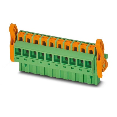 Phoenix Contact FKCOR Series Right Angle PCB Connector, 6 Contact(s), 5.08mm Pitch, 1 Row(s)