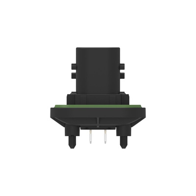 TE Connectivity 1-23774 Series Vertical Panel Mount PCB Header, 4 Contact(s), 6mm Pitch, 2 Row(s), Shrouded
