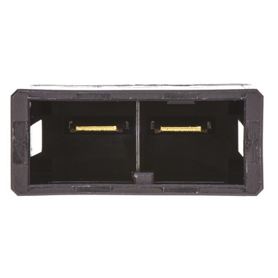 TE Connectivity Dynamic 5000 Series Straight Through Hole PCB Header, 2 Contact(s), 10.16mm Pitch, 1 Row(s), Shrouded