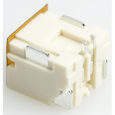 JST ZE Series Straight Surface Mount PCB Header, 2 Contact(s), 1.5mm Pitch, 1 Row(s), Shrouded