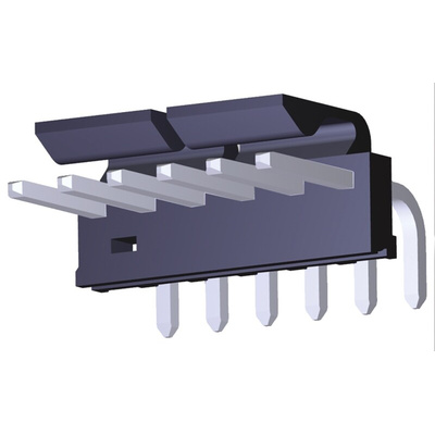 Molex KK 396 Series Right Angle Through Hole Pin Header, 6 Contact(s), 3.96mm Pitch, 1 Row(s), Unshrouded
