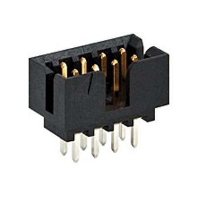 Molex Milli-Grid Series Straight Surface Mount PCB Header, 10 Contact(s), 2.0mm Pitch, 2 Row(s), Shrouded