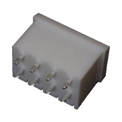 JST XL Series Top Entry Through Hole PCB Header, 8 Contact(s), 5.0mm Pitch, 2 Row(s), Shrouded