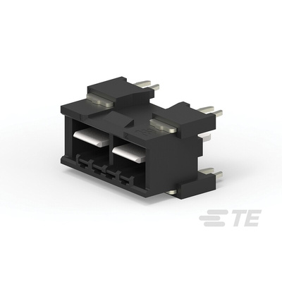 TE Connectivity ELCON Mini Series Straight Through Hole PCB Header, 2 Contact(s), 7.8mm Pitch, 1 Row(s), Shrouded
