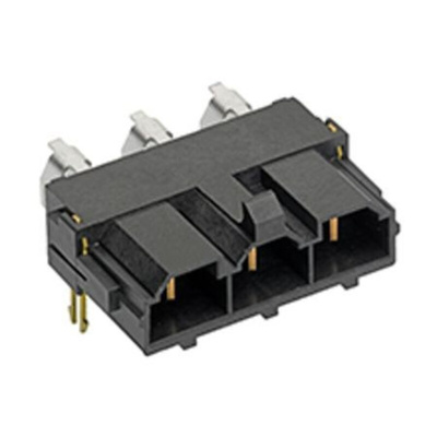Molex Mini-Fit Sr. Series Right Angle Through Hole PCB Header, 2 Contact(s), 10.0mm Pitch, 1 Row(s), Shrouded