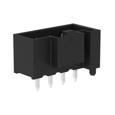 Molex KK Plus 300 Series Vertical Through Hole PCB Header, 4 Contact(s), 3.0mm Pitch, 1 Row(s), Shrouded