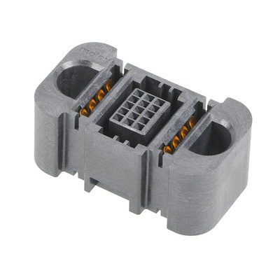 Molex EXTreme Guardian Series Right Angle Through Hole PCB Header, 8P + 30S Contact(s), 2.0mm Pitch, 5 Row(s), Shrouded