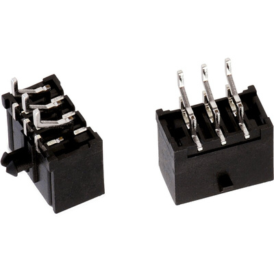 Wurth Elektronik WR-MPC3 Series Right Angle PCB Header, 24 Contact(s), 3.0mm Pitch, 2 Row(s), Shrouded