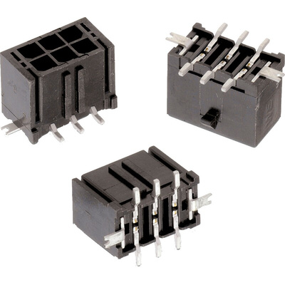 Wurth Elektronik WR-MPC3 Series Vertical PCB Header, 10 Contact(s), 3.0mm Pitch, 2 Row(s), Shrouded
