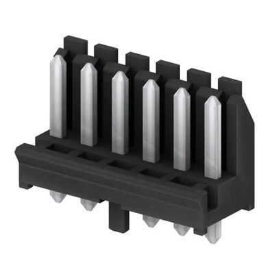 Molex KK 396 Series Vertical Through Hole PCB Header, 6 Contact(s), 6.0mm Pitch, 1 Row(s), Shrouded