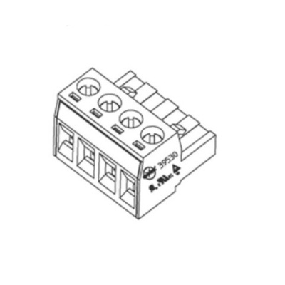 Molex 39530 Series Horizontal Housing Plug, 2 Contact(s), 5.08mm Pitch, 1 Row(s)