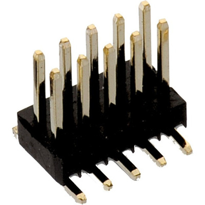 Wurth Elektronik WR-PHD Series Straight PCB Header, 40 Contact(s), 1.27mm Pitch, 2 Row(s)