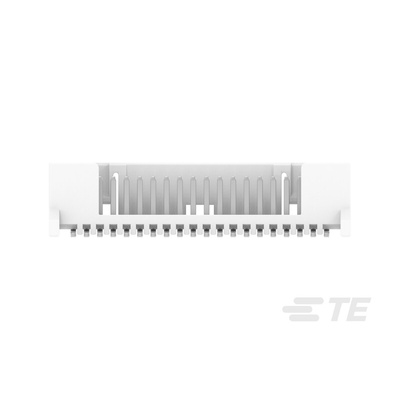 TE Connectivity MICRO CT Series Straight Board Mount PCB Header, 20 Contact(s), 1.2mm Pitch, 1 Row(s)