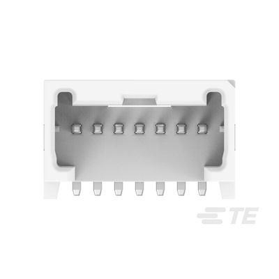 TE Connectivity MICRO CT Series Straight Board Mount PCB Header, 7 Contact(s), 1.2mm Pitch, 1 Row(s)