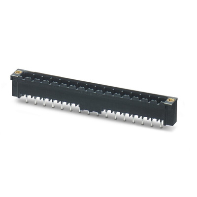 Phoenix Contact CCV Series Straight PCB Header, 15 Contact(s), 5.08mm Pitch, 1 Row(s)
